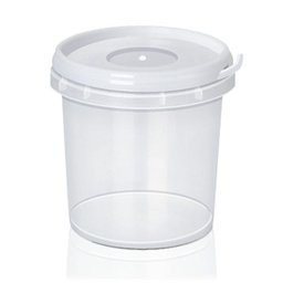 Pote Redondo Com Lacre na Tampa Tempero 220 Ml 100 unid - 1