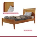Ver imagem 4 de Cama Solteiro Madeira Maciça - Esmeralda - Josandro Móveis