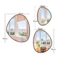 Ver imagem 2 de Kit 3 Espelhos com Moldura Orgânico Design Elegante