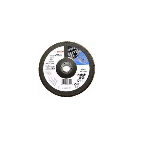 Disco Flap Bosch Standard Metal Fa 180mm Gr80
