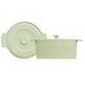 Cocotte de Porcelana 22cm Verde Menta Germer - 1