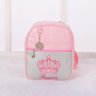 Mochila Infantil Passeio 1 peça Tema Princesa Rosa Coleções - 1