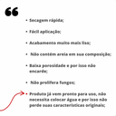 Ver imagem 3 de Rejunte Acrilico Branco para Pastilha de Vidro 1kg Pronto Us0