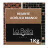 Rejunte Acrilico Branco para Pastilha de Vidro 1kg Pronto Us0 - 1
