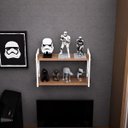 Ver imagem 5 de 3 Suporte Nicho Prateleira Industrial Parede 37x20cm Branco