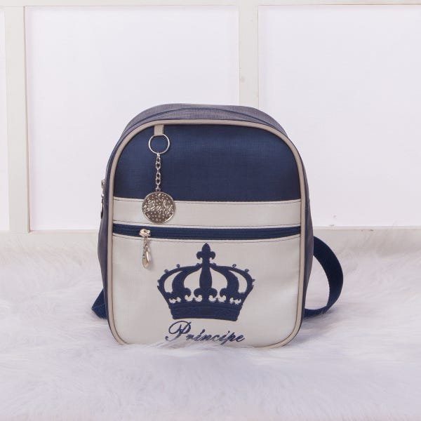Bolsa Mochila Criança Infantil 1 peça Personagens Coleções: PRINCIPE BRANCO - 1