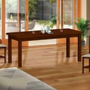 Ver imagem 1 de Mesa 8 Lugares Rústica Madeira Maciça Castanho Repleta