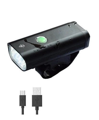 Farol De Bike Usb Frontal Alumínio Recarregável 400 Lumens - 3