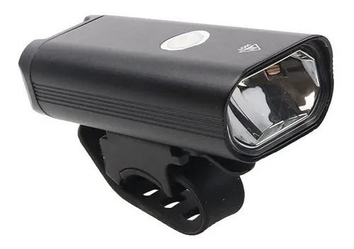 Farol De Bike Usb Frontal Alumínio Recarregável 400 Lumens - 1