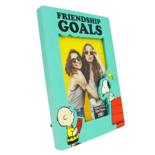 PORTA RETRATO MDA 18X13CM FRIENDSHIP GOALS Ean :7908011763200 - 2