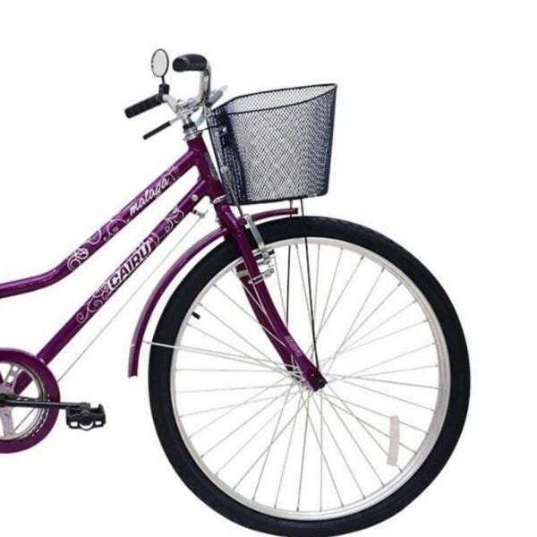 Bicicleta Cairu 26 Malaga R Dup C/Ct Fem Violeta - 7