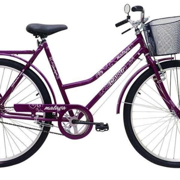 Bicicleta Cairu 26 Malaga R Dup C/Ct Fem Violeta - 4