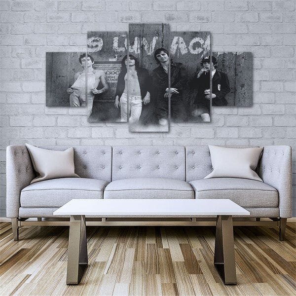 Quadro Decorativo em Mosaico MDF ACDC 2 115x60cm - 2