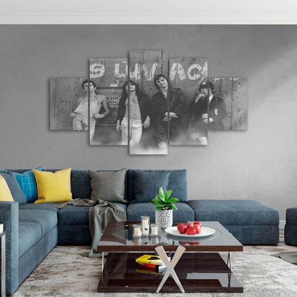 Quadro Decorativo em Mosaico MDF ACDC 2 115x60cm - 3