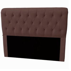 Cabeceira Casal Queen Cama Box Estofada Elisa 160 Cm Veludo