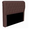 Cabeceira Casal Queen Cama Box Estofada Elisa 160 Cm Veludo - 3