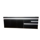 Ver imagem 1 de Gabinete para Pia de Cozinha 1,70m Michelangelo Preto Fosco 100% Mdf 15mm