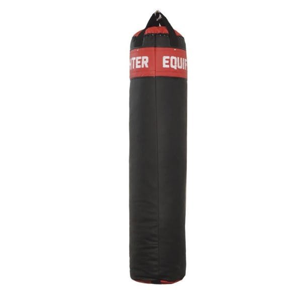 Saco de Pancada Profissional Vazio 1,50 Preto e Vermelho Equifighter - 3