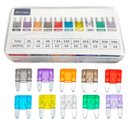 Ver imagem 3 de Kit Mini Fusível Automotivo 10 Modelos [121 Peças]