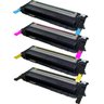 Kit 4 Toner Compatível CLT-407 407S para Samsung CLP-320 CLP-325 325W CLX-3185 3185N - 1