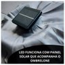 Guarda Sol Ombrelone Suspenso Aluminio 2,7m Azul C/ Led IWOBCAL270AZ Importway - 4