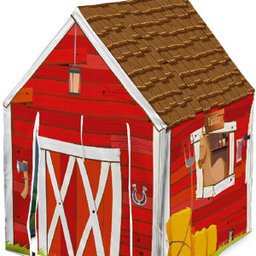 Barraca Cabana Toca Infantil Tipo Piscina de Bolinha Inmetro brincadeira de criança - Vermelho - 3