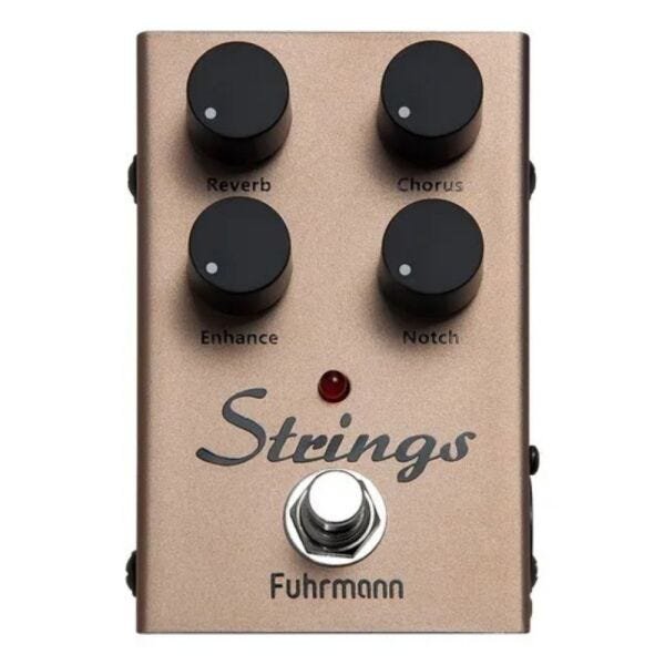 Fuhrmann Reverb Pedal para Violão Chorus Strings Vo01 - 1