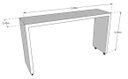 Ver imagem 2 de Aparador para Quarto 100% Mdf
