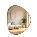 Ver imagem 1 de Espelho Orgânico com Borda em Madeira Natural M