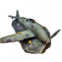 Ver imagem 1 de SOMA AVIAO AFUNDADO ENFEITE RESINA PARA AQUARIO ( 020123 )