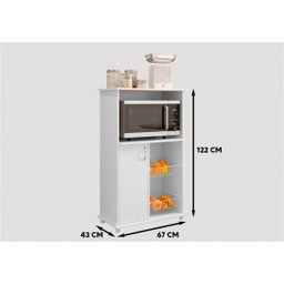 Balcão/fruteira Notavel Nt 3075 Branco - Branco - 2