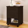 Mesa de Cabeceira Box Noce - 1