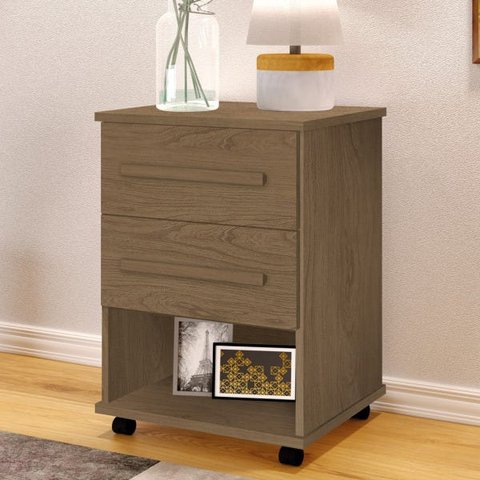 Mesa de Cabeceira Box Caramelo