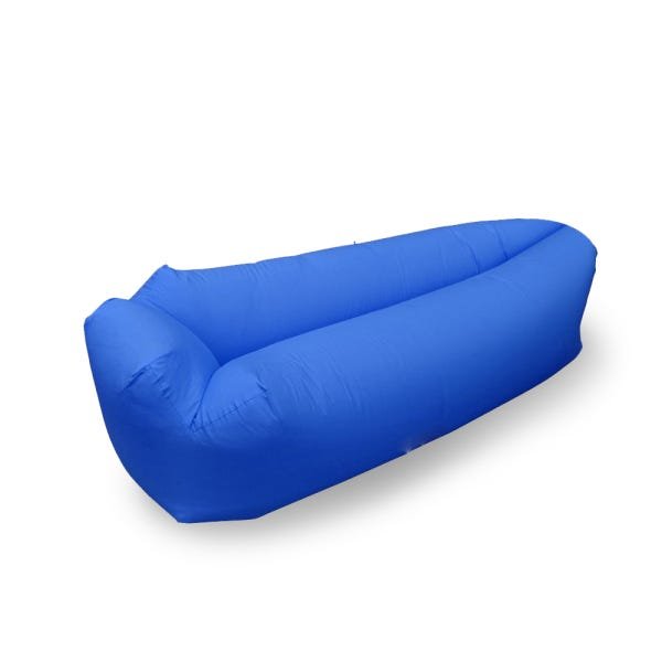 Saco de Dormir Sofá Inflavel Camping Puff Colchonete Portátil Passeios Preguiçoso Praia Magico - 3