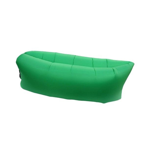 Saco de Dormir Sofá Inflavel Puff Preguiçoso Camping Colchonete Praia Magico Portátil Trilha - 3