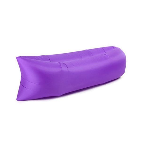 Saco de Dormir Sofá Inflavel Puff Camping Preguiçosocolchonete Praia Magico Portátil Trilha - 4