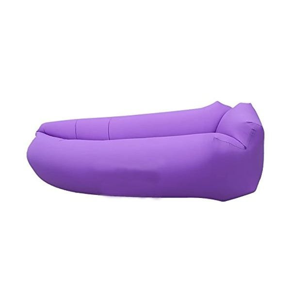 Saco de Dormir Sofá Inflavel Puff Camping Preguiçosocolchonete Praia Magico Portátil Trilha - 2