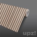 Ver imagem 3 de Papel De Parede Madeira Ripada Freijó - 3 Metros