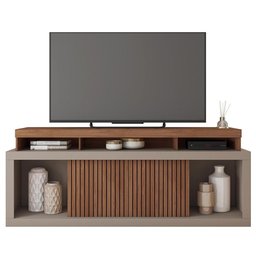 Bancada Rack Para TV até 70 Polegadas Sun Marrom Caemmun - 5