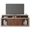 Ver imagem 5 de Bancada Rack Para TV até 70 Polegadas Sun Marrom Caemmun