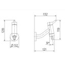Ver imagem 2 de Torneira Docol Lóggica Jardim/Tanque