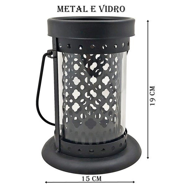 Lanterna Decorativa Luminária Decorativa Luminária De Mesa - 2