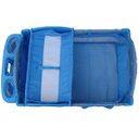 Ver imagem 3 de Berço Cercado Nanna Burigotto Blue Check com Capota + Trocador + Mosquiteiro + Regulagem