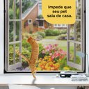 Ver imagem 2 de Tela Mosquiteira com Moldura Magnética Fácil Montar 120x150 Preta