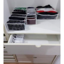 Colmeia Para Gavetas Em Pvc Cristal (6 peças) P, M e G - 14