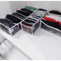 Colmeia Para Gavetas Em Pvc Cristal (6 peças) P, M e G - 15