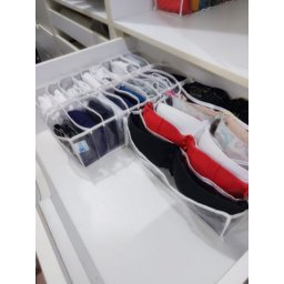 Colmeia Para Gavetas Em Pvc Cristal (6 peças) P, M e G - 10