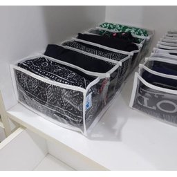 Colmeia Para Gavetas Em Pvc Cristal (6 peças) P, M e G - 12
