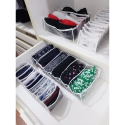 Colmeia Para Gavetas Em Pvc Cristal (6 peças) P, M e G - 9
