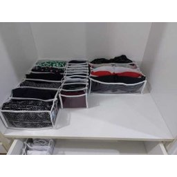 Colmeia Para Gavetas Em Pvc Cristal (6 peças) P, M e G - 3